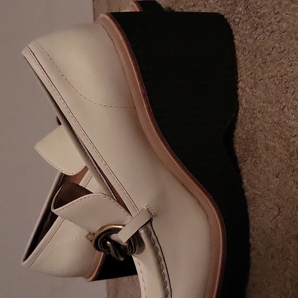 Dolce Vita White Loafers - Picture 4 of 4